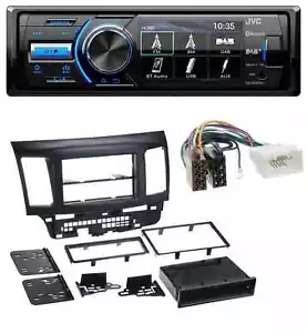 JVC Bluetooth MP3 USB DAB Autoradio für Mitsubishi Evo Lancer (ab 2008) - Bild 1 von 9