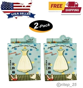 YIZHILIAN High Quality 50 Pcs/Bag Cosmetic Makeup Facial Cotton Pads (2 Pack) - Picture 1 of 7