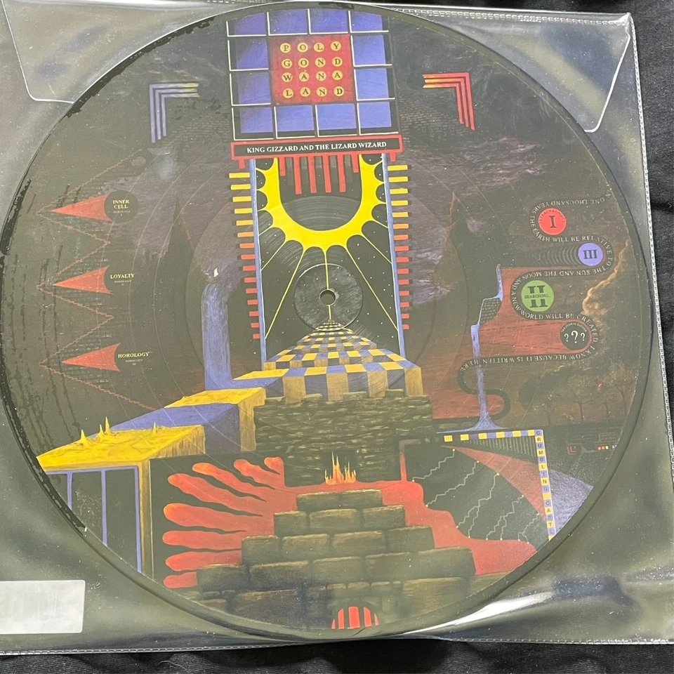 KING GIZZARD & THE LIZARD WIZARD Polygondwanaland Picture Disc New / Unplayed - Image 1 of 4