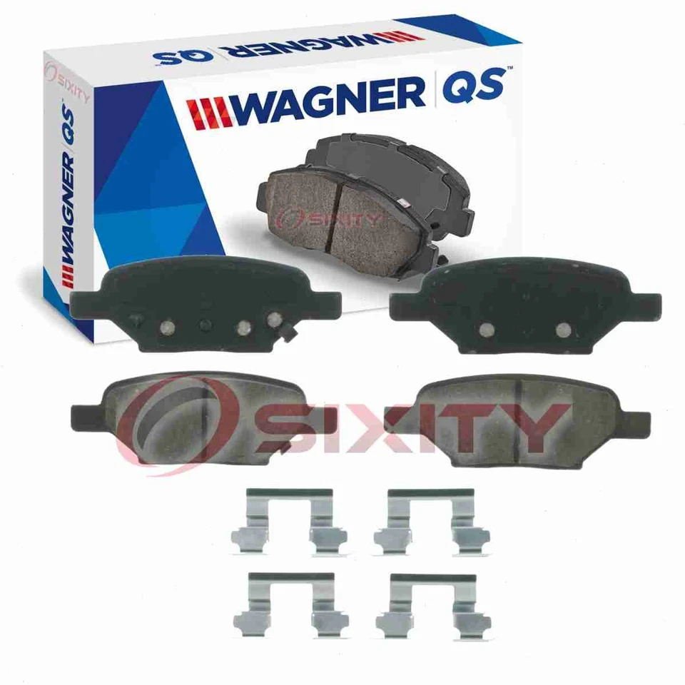 Wagner QS 后盘制动垫套装适用于 2008 - 2010 雪佛兰 HHR 刹车 ld — 第 1/4 张图片