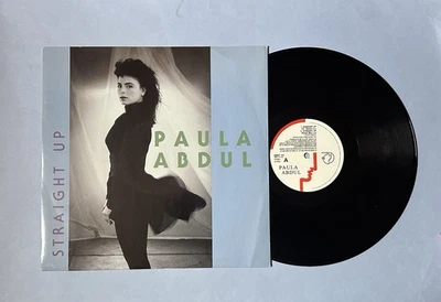 Paula Abdul – Straight Up (12" Remix Vinyl Single, 1989 Pop Classic) - Image 1 of 2