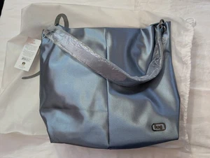 Lug Plunge NWT- Metallic Blue Moon Satin Luxe VL - Picture 1 of 8