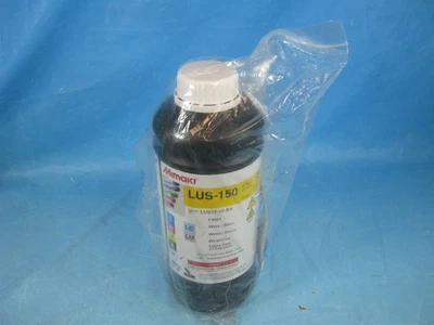 GENUINE MIMAKI LUS-150 WHITE UV INK 1000ML WITH CHIP - EXP 27/FEB/2025 - Image 1 of 2