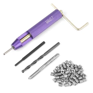 Wire Thread Inserts, 50Pcs M4 x 2D Stainless Steel Coiled Helical Screw... - Picture 1 of 9