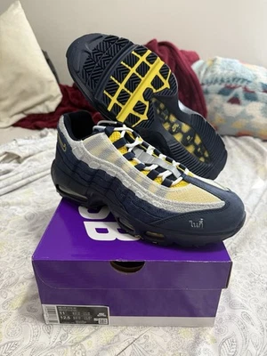 Size 11 - Eric Koston x Nike SB x Air Max 95 Obsidian Speed Yellow - Image 1 of 4