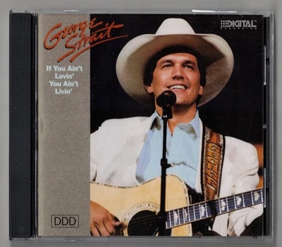 GEORGE STRAIT If You Ain't Lovin' You Ain't Livin' [1988] CD (Baby Blue, Famous Foto 1 de 4