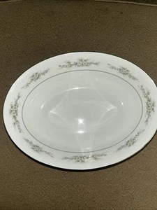 Noritake Melissa 3080 9.5" Oval Vegetable Serving Bowls China Vintage 1980's - Picture 1 of 7