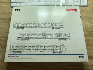 Märklin H0 4390 Wagen Set S-Bahn mit Märklin Wagen Werbung in OVP Unbespielt - Bild 1 von 3