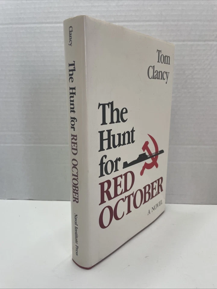 The Hunt for Red October Tom Clancy 1984 1st Ed/26th Print Naval Institute Press - Image 1 of 4