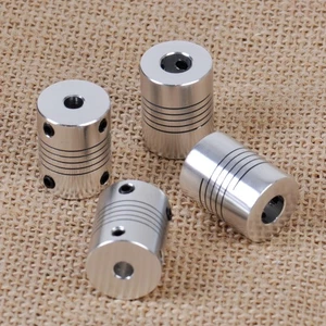 4pcs 5mm x 8mm per Motor Z Axes CNC Flexible 3D Printer Shaft Coupler Coupling - Zdjęcie 1 z 4