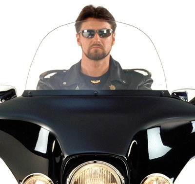 Parabrisas National Cycle Fairing - 12,75 pulgadas - Bicicleta de calle transparente para motocicleta Foto 1 de 3