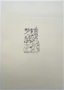 Otto Rohse, xilografia, firmata - Foto 1 di 1