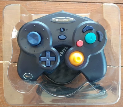 WILLIAMS F1 TEAM STARTER PACK, JOYTECH CONTROLLER + 4MB CARD + CASE, GAMECUBE - Image 1 of 4