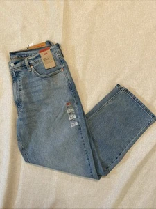 Neu mit Etikett Levis 550 blaue Herrenjeans lockere Passform lockerer Oberschenkel Stretch 36”x30” - Bild 1 von 6
