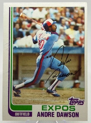 1982 Topps - Andre Dawson #540 Montreal Expos - Image 1 of 2