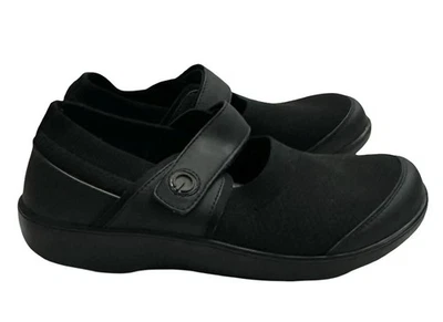 Alegria Women’s Traq Qutie All Black EU 36 Mary Jane Flat Non Slip Non Marking - Image 1 of 4