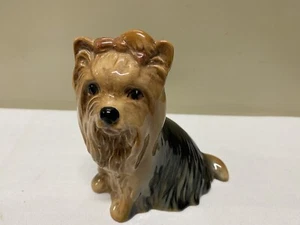Vtg Sylvac Sitting Yorkie Yorkshire Terrier/Dog Figurine No 5027 Made In England - Picture 1 of 11
