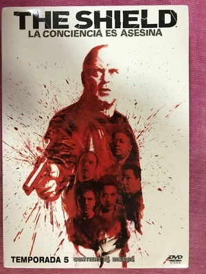 THE SHIELD QUINTA 5ª TEMPORADA COMPLETA SERIE TV 4 x DVD  AM - Imagen 1 de 4