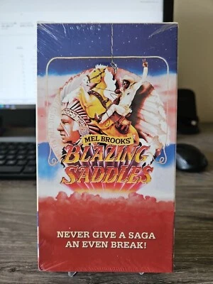 Mel Brooks' Blazing Saddles - BRAND NEW VHS Video (Gene Wilder) Western Comedy  - Image 1 of 4