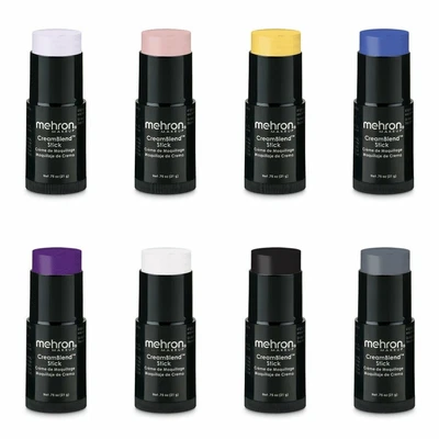 Mehron CreamBlend Stick Face & Body Makeup Cream Stick Costume - All Colors - image 1 of 3