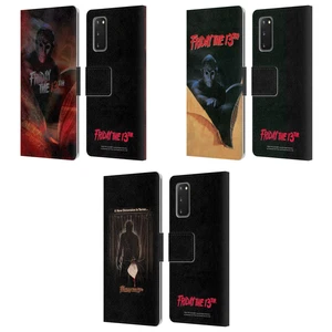 OFFICIAL FRIDAY THE 13TH PART III KEY ART LEATHER BOOK CASE FOR SAMSUNG PHONES 1 - Picture 1 of 9