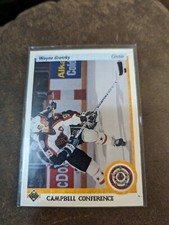 1990-91 UPPER DECK # 476  WAYNE GRETZKY KINGS All Star Hockey Card