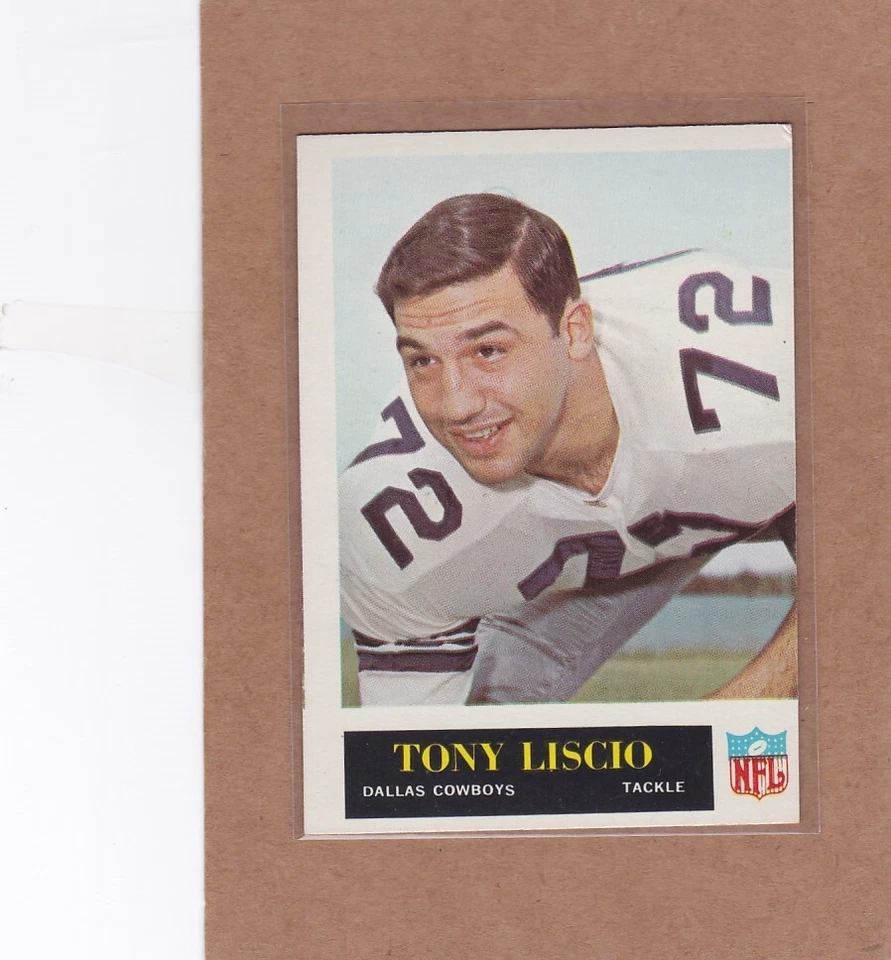 1965 PHILADELPHIA FOOTBALL TONY LISCIO #48 COWBOYS EX *A37300 - Image 1 of 1