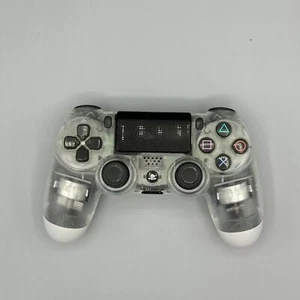 Sony Playstation 4 Dual Shock Wireless Controller Model CUH-ZCT2U Transparent - Picture 1 of 4