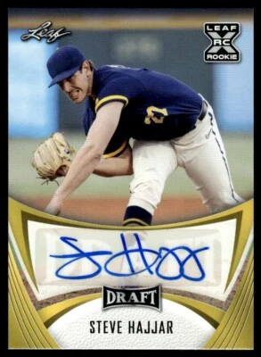 2021 LEAF DRAFT AUTO Steve Hajjar Auto #BA-SH1 R41 - Image 1 of 2