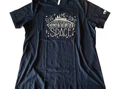 Camisa de Lona Para Hombre 2XL XXL Azul Dame Algo de Espacio Disney Temática Humor Divertida  Foto 1 de 4