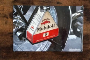 Mobiloil Bike Kit Metal Sign Shop Garage Home Office Wall Decor - Picture 1 of 1