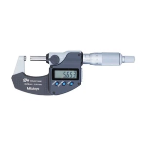 Mitutoyo 1-2" 25.4-50.8mm Coolant Proof IP65 Ratchet Stop  Digimatic Meter - Picture 1 of 1