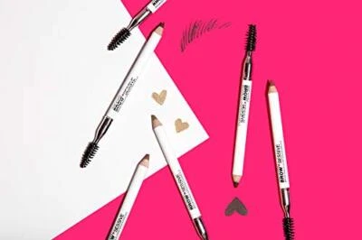 wet n wild Brow-Sessive Brow Pencil, Ultra-Precise Dual Ended Spoolie Brush f... - Image 1 of 4