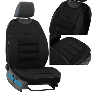 FUNDA ASIENTO DELANTERO ALFOMBRILLA CUERO ARTIFICIAL Y TELA SE ADAPTA A HONDA CITY Foto 1 de 4