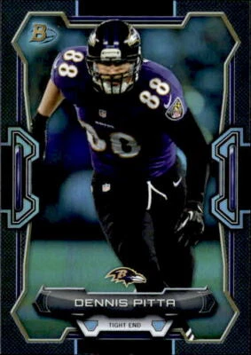 Dennis Pitta 2015 Bowman Black Rainbow Parallel Card #19 - Image 1 of 2