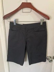 NWT Classroom JUNIORS Sz 9/10 Low Rise Black Bermuda Shorts - Picture 1 of 6