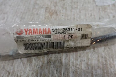 New OEM Yamaha XT550 5Y1-26311-01-00 CLUTCH CABLE - Image 1 of 4
