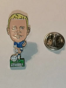 KLASSISCHE EVERTON FC GRAHAM STUART EMAILLE FOOTBALL ANSTECKNADEL ABZEICHEN - Bild 1 von 1