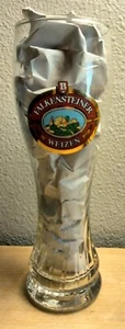 Vaso de cerveza alto vintage Falkensteiner trigo CERVECERÍA BISCHOFF WINNWEILER PALACIO - Imagen 1 de 7