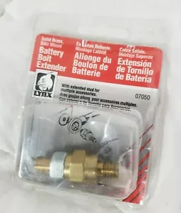LYNX Solid Brass, Side Mount Battery Bolt Extender - Picture 1 of 4