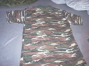 Mens 2X Camo T shirt Woodland Camo Jungle Camo Shirt Hunting Camo Fishing Shirt - Picture 1 of 9