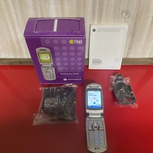 Motorola E815 + Charger FMP5049A + Manual & Clip - Picture 1 of 9