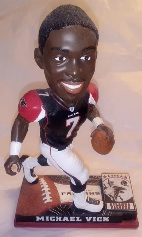 MICHAEL VICK Legends of the Field FALCONS QB Limited Edition Bobblehead NO BOX Cover