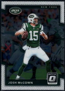 2017 Donruss Optic - JOSH MCCOWN #71 base - New York Jets 🏈 - Picture 1 of 1