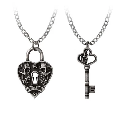 Ciondolo Alchemy Gothic Chiave Dell'Eternità - Nuovo Di Zecca - Immagine 1 di 4
