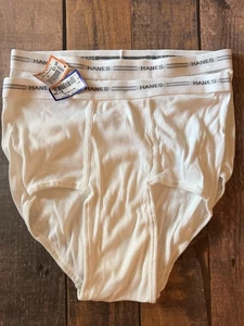 Calzoncillos blancos vintage de Hanes para hombre talla grande - Imagen 1 de 2