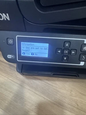 Epson Work Force WF-2650 All-in-One Wireless Color Inkjet Printer Copy Scan Fax - Image 1 of 3