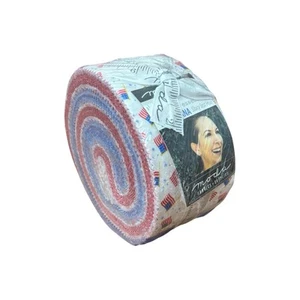 Moda Holiday Essentials Americana Jelly Roll - 20760JR - 40 2.5” Strips - Precut - Picture 1 of 4