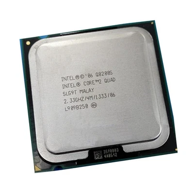 Intel Core 2 Quad Q8200S 4 Cores 2.33GHz 4M 1333MHz 65 W LGA775 CPU Processor - Image 1 of 2