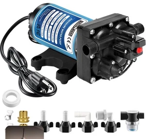 Bomba de presión de agua WASSERMANN 115 voltios CA 5,5 GPM 60 PSI, bomba de agua autocebante - Imagen 1 de 7